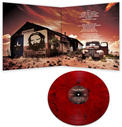 Willie Nelson - American Rebel - RED MARBLE { vinyl }