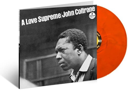 John Coltrane - Love Supreme - Black & Orange Marble Colored Vinyl { vinyl }