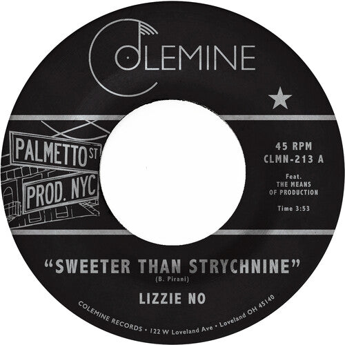 Lizzie No & Ben Pirani - Sweeter Than Strychnine / Stop Bothering Me - Opaque Red { vinyl }
