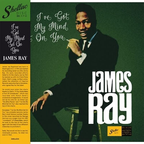 James Ray - I've Got My Mind Set On You { vinyl }