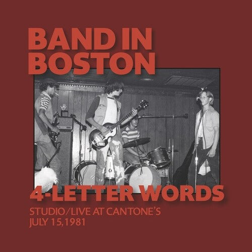 4-Letter Words - Band In Boston { vinyl }