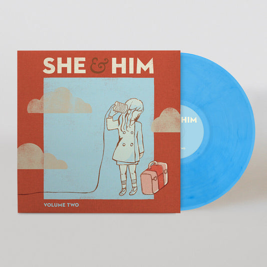 She & Him - Volume Two - Sky Blue (Blue) (Colored Vinyl)