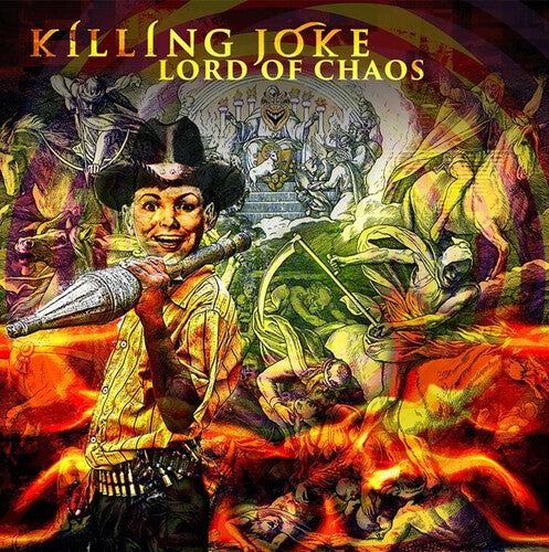 Killing Joke - Lord Of Chaos - Green & Black Splatter { vinyl }