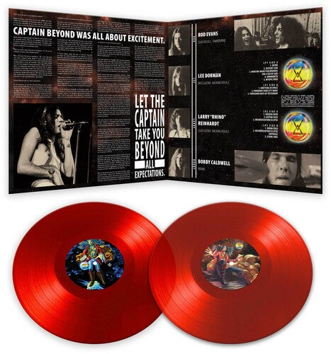 Captain Beyond - Live In Texas - October 6, 1973 - Red { vinyl }