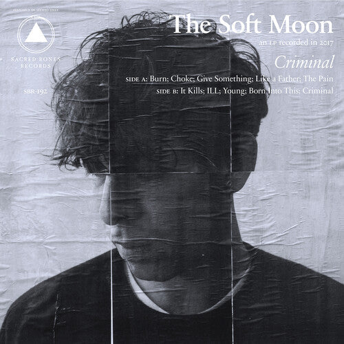 The Soft Moon - Criminal - Yellow & Black Swirl { vinyl }