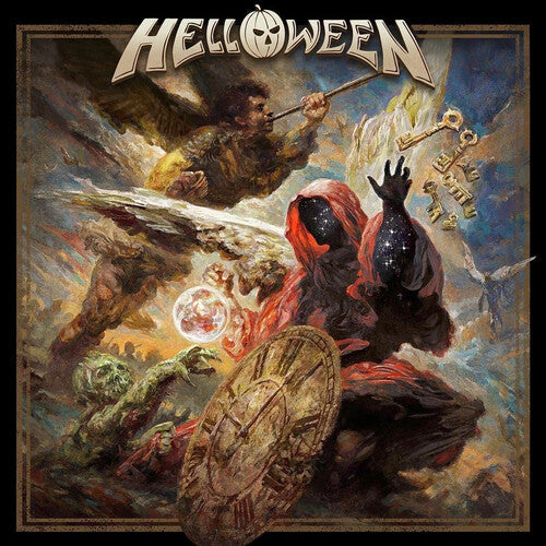 Helloween - Helloween - Transparent with Red & Blue Splatter Colored Vinyl { vinyl }