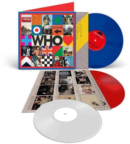 The Who - Who - Deluxe Edition includes 2LP's on Red & Blue Colored Vinyl with Bonus 10-Inch { vinyl }