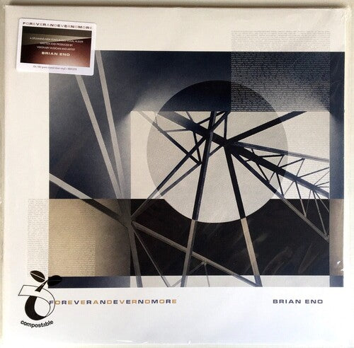Brian Eno - FOREVERANDEVERNOMORE - Limited Exclusive Crystal Clear LP { vinyl }