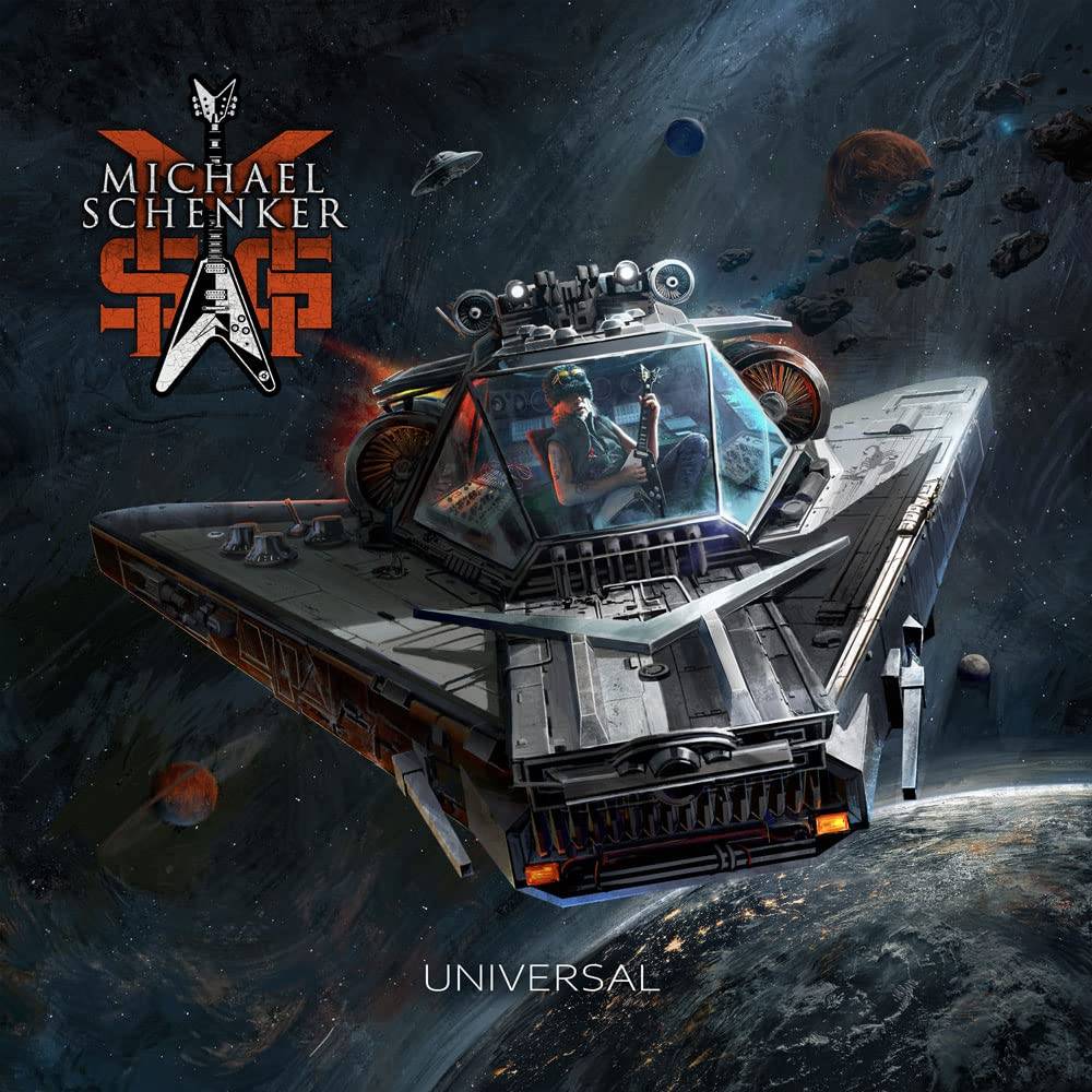 Michael Schenker Group - Universal (Indie Exclusive Limited Edition Red/White/Black Marbled LP)