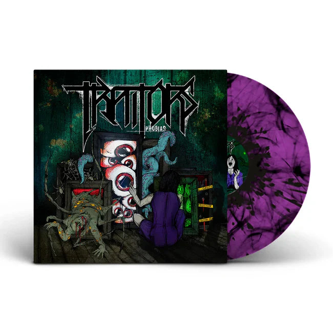 Traitors - Phobias [Purple/Black Splatter] { vinyl }