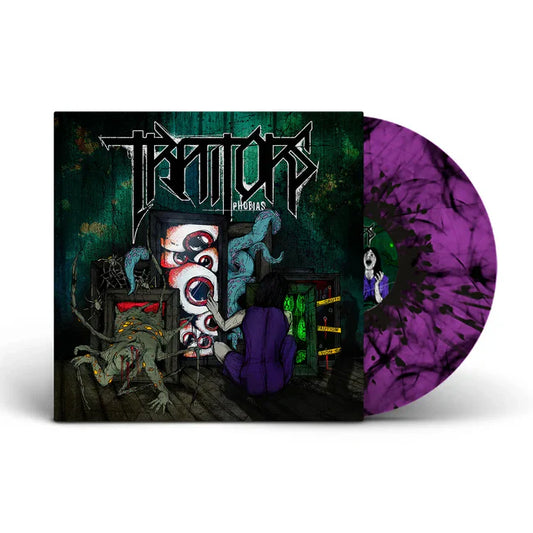 Traitors - Phobias [Purple/Black Splatter] { vinyl }