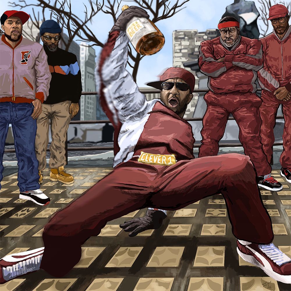 Clever 1 x Shar tha Analog Bastard - Da Buze Bruvaz present Clever 1 Az LO Kirkland- Da Baddest Incredible B-Boy known 2 Mankind illin wit Shar tha Analog Bastard