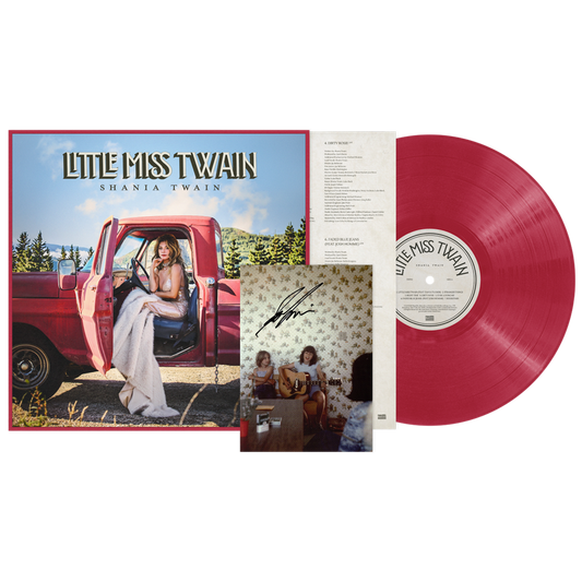 Shania Twain - Little Miss Twain (Indie Exclusive Rosie Red with Signed Insert)