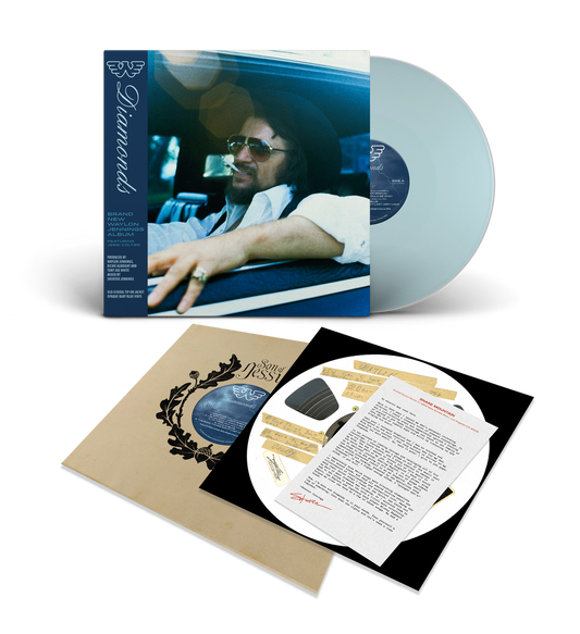 [PRE-ORDER] Waylon Jennings - Diamonds (Indie Exclusive Baby Blue)