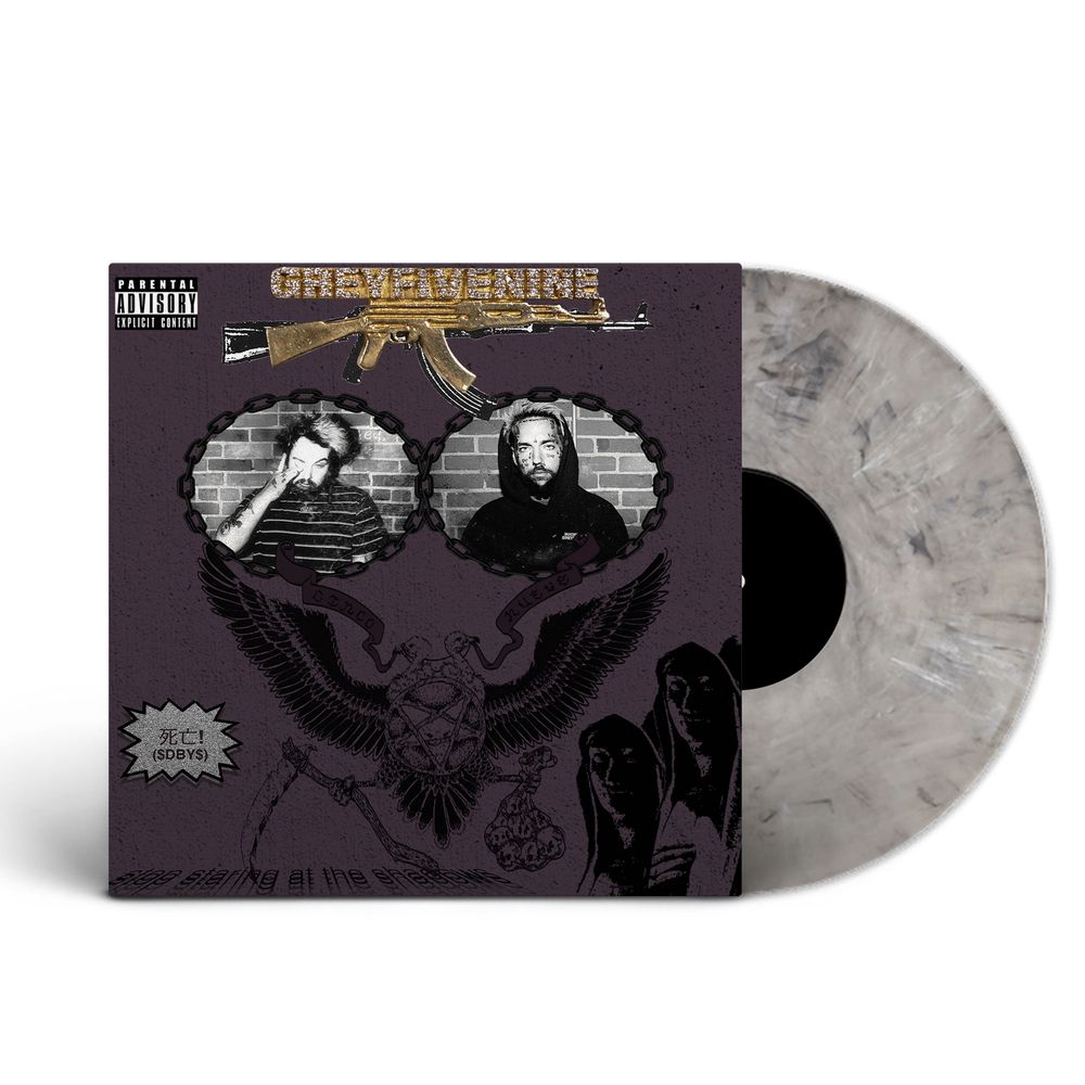 [PRE-ORDER] $uicideBoy$ - Stop Staring at the Shadows (Indie Exclusive Ghost Grey)