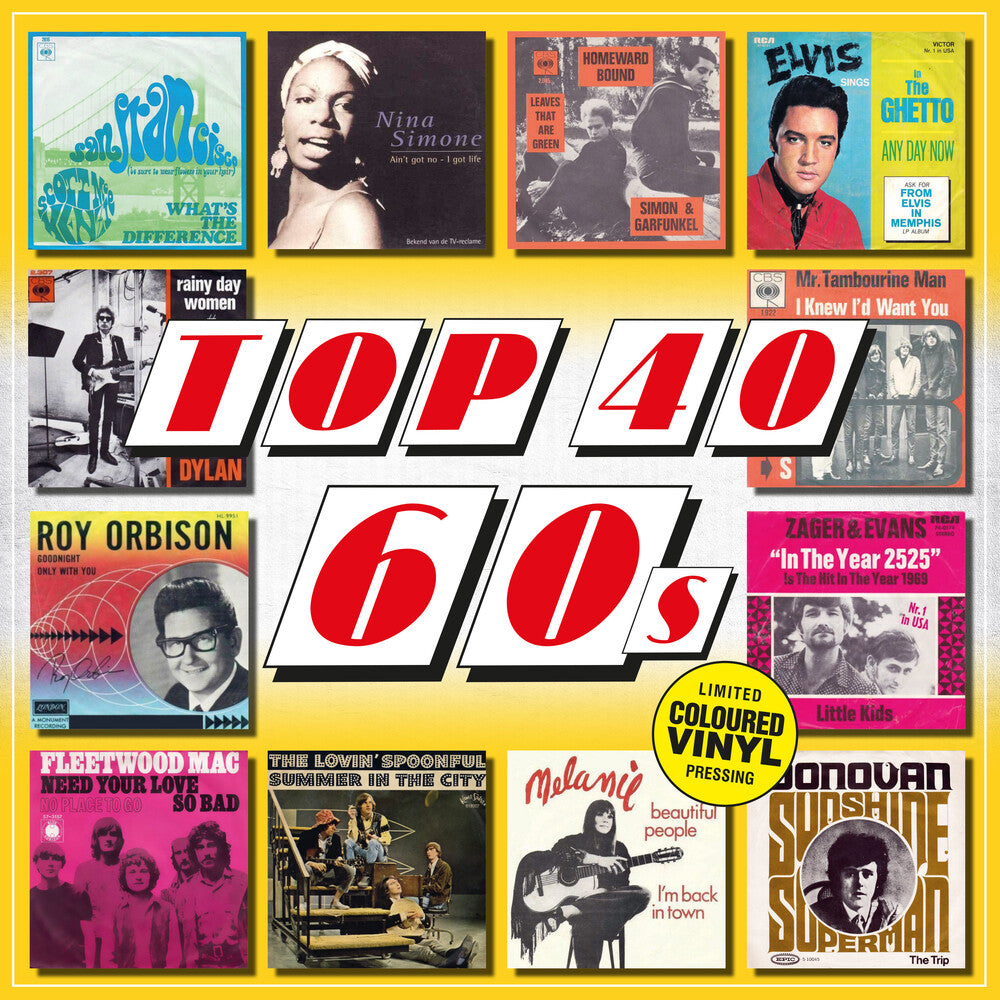 Top 40 60s / Various - Top 40 60s / Various (Colored Vinyl) (Ofgv) (Spla) (Hol)