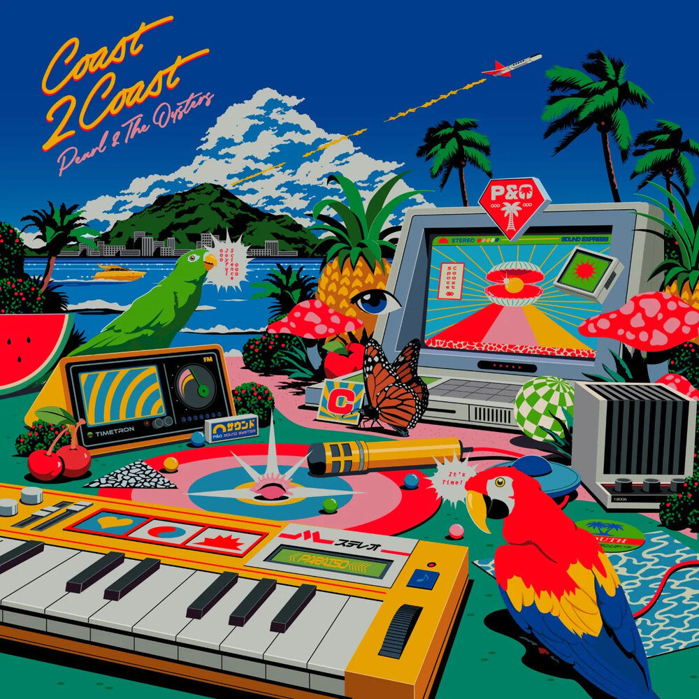 Pearl & The Oysters - Coast 2 Coast (Blue Wave LP)