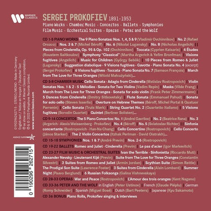 Prokofiev Edition - Prokofiev Edition (Box Set) { vinyl }