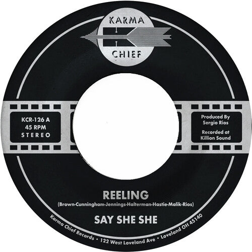 Say She She - Reeling / Don't You Dare Stop [7-inch] { vinyl }