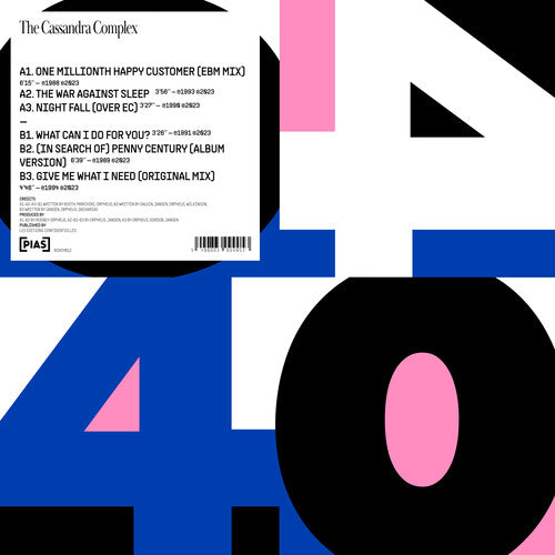 The Cassandra Complex - - PIAS 40 { vinyl }