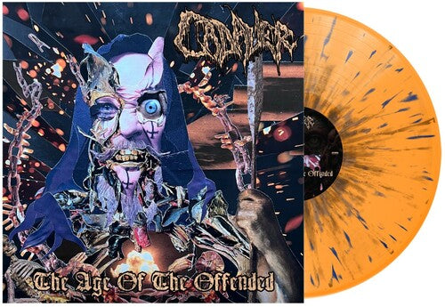 Cadaver - The Age of the Offended - Orange, Silver & Blue Splatter { vinyl }