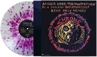 Chrome - No Humans Allowed [Purple/Clear Splatter] { vinyl }