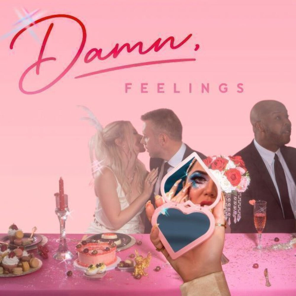 Chayla Hope - Damn, Feelings (Indie Exclusive Limited Edition Translucent Pink with Red & White Splatter LP)
