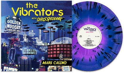 The Vibrators - Mars Casino - Purple/blue Haze Splatter { vinyl }