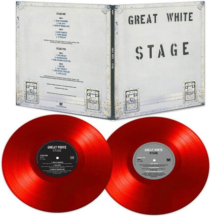 Great White - Stage [2LP Red] { vinyl }
