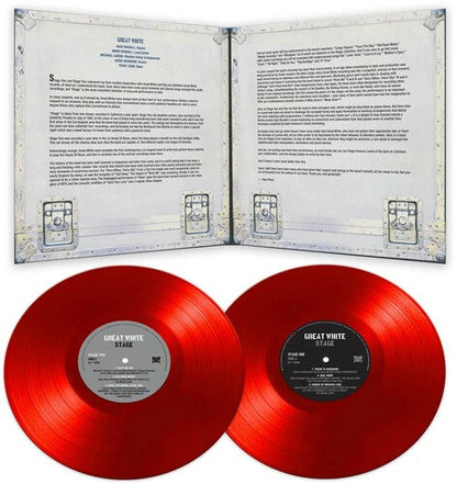 Great White - Stage [2LP Red] { vinyl }