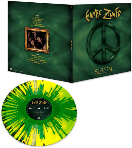 Enuff Z'nuff - Seven - Yellow/green/black Splatter { vinyl }