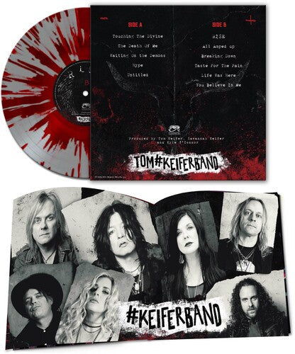 Tom Keifer - Rise [Silver/Red Splatter] { vinyl }