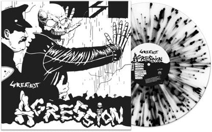 Agression - Greatest - Black/white Splatter { vinyl }