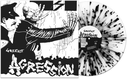 Agression - Greatest - Black/white Splatter { vinyl }