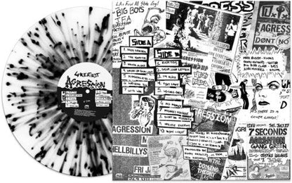 Agression - Greatest - Black/white Splatter { vinyl }