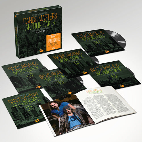 Various Artists - Arthur Baker Presents Dance Masters: Arthur Baker The Classic Dance Remixes - 6LP Boxset, Lift Off Lid Box Set, 16pp Booklet, 140-gram Black, Signed insert { vinyl }