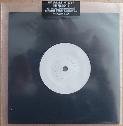 The Residents - Not Available [Work in Progress] As Prepared By Ralph Records In 1978 { vinyl }