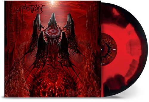 Suffocation - Blood Oath [Red/Black Corona] { vinyl }