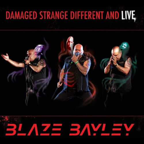 Blaze Bayley - Damaged Strange Different & Live { vinyl }