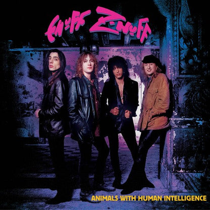 Enuff Z'nuff - Animals With Human Intelligence [Blue & Red Splatter] { vinyl }