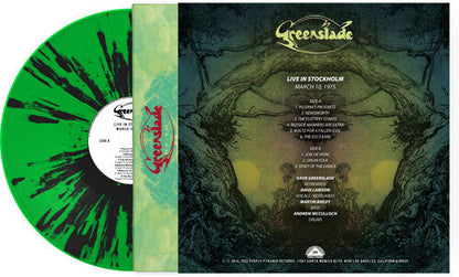Greenslade - Live In Stockholm - March 10th, 1975 [Green/Black Splatter] { vinyl }