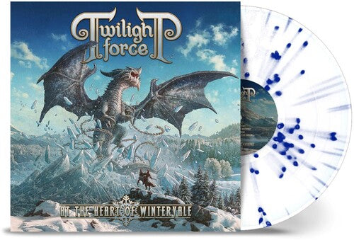 Twilight Force - At The Heart Of Wintervale [White/Blue Splatter] { vinyl }