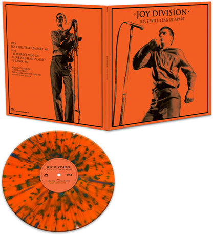 Joy Division - Love Will Tear Us Apart [Orange/Black Splatter] { vinyl }