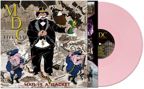 MDC - War Is A Racket [Pink] { vinyl }
