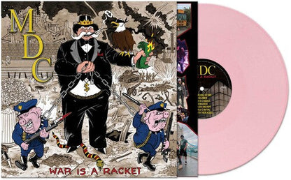 MDC - War Is A Racket [Pink] { vinyl }