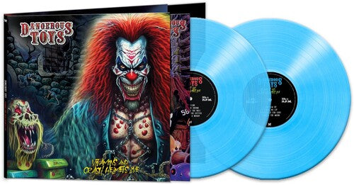 Dangerous Toys - Vitamins & Crash Helmets Live - Blue { vinyl }
