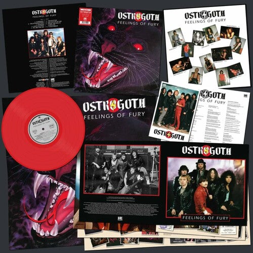 Ostrogoth - Feelings Of Fury - Red { vinyl }