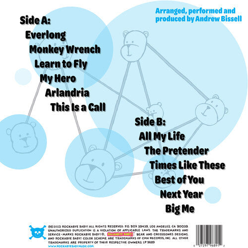 Rockabye Baby! - Lullaby Renditions Of Foo Fighters [Yellow] { vinyl }
