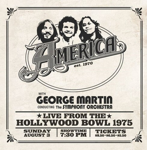 America - America: Live At The Hollywood Bowl 1975 { vinyl }