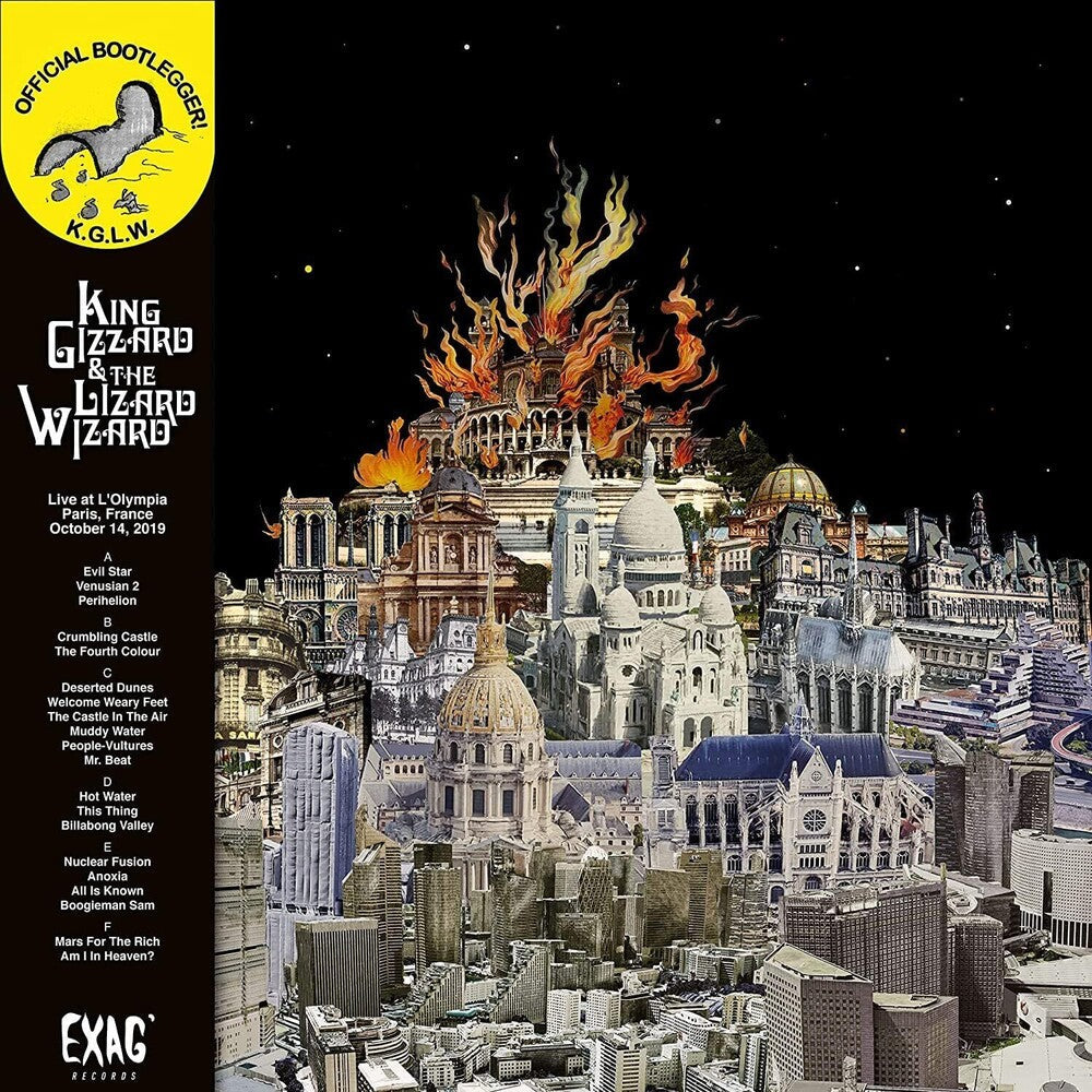 King Gizzard & The Lizard Wizard - Live In Paris (LP Box Set)